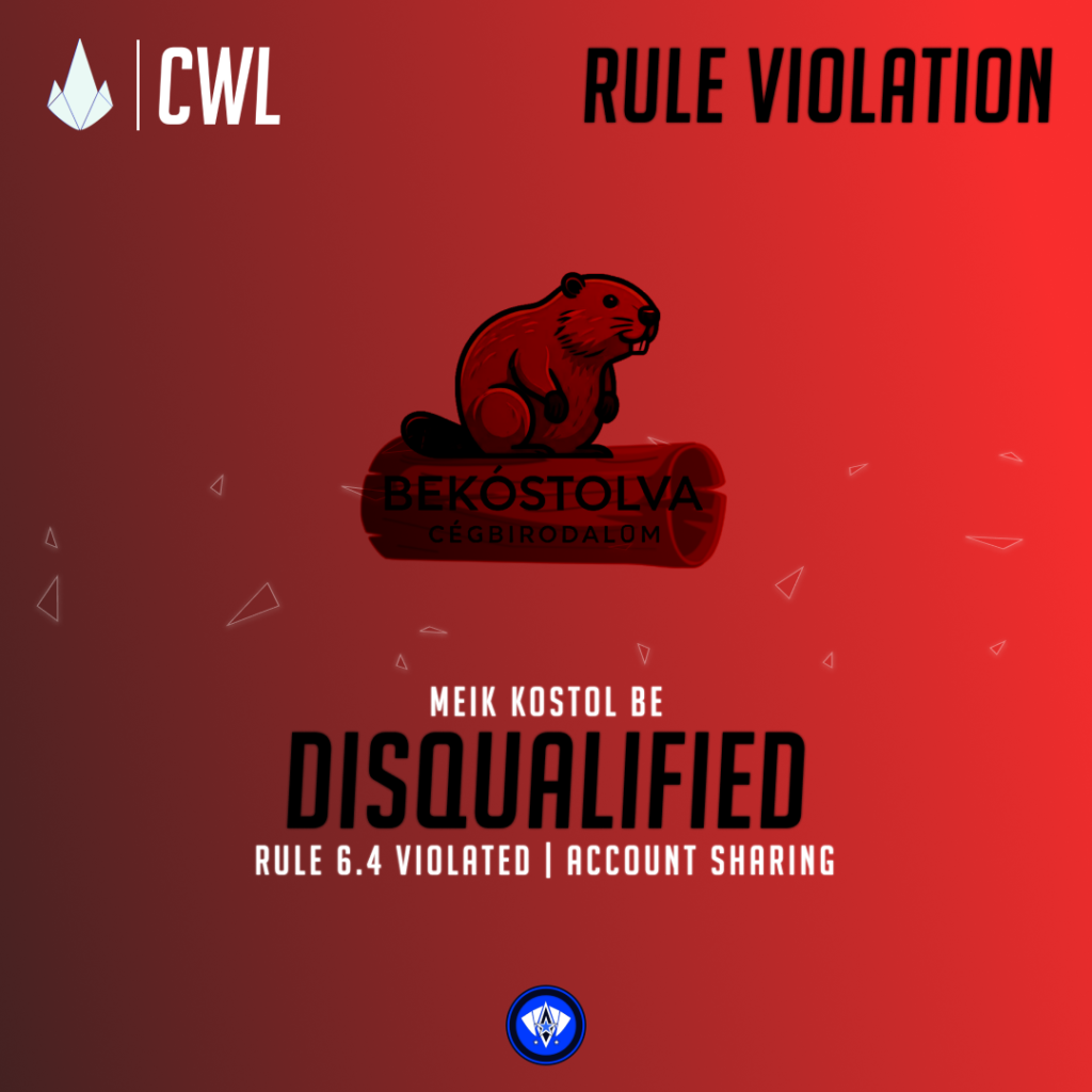 RULE VIOLATION
